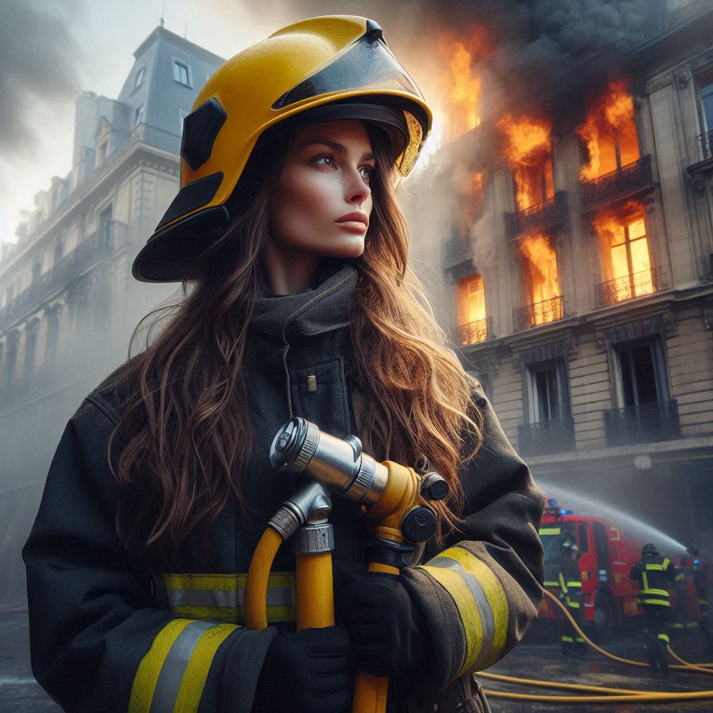 Seja um bombeiro voluntário na França