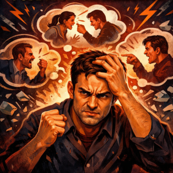 Ruminação: Por Que Pensar Demais Pode Te Deixar Agressivo